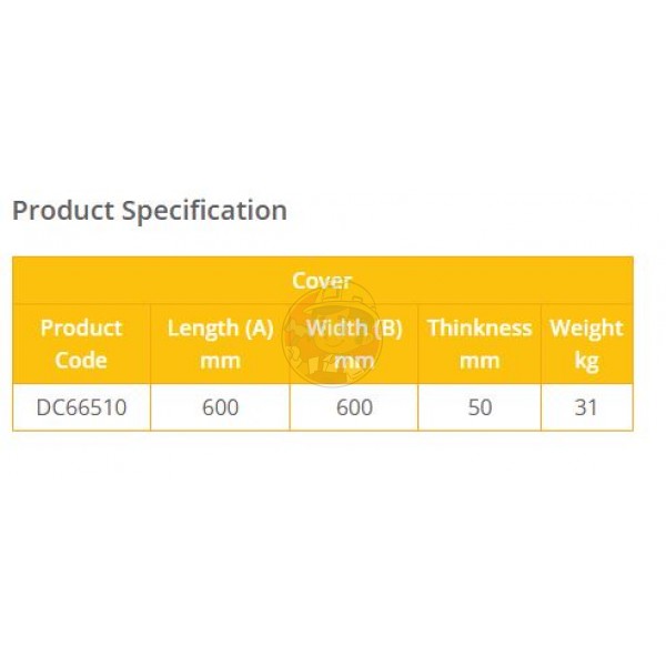 600 X 600MM PENUTUP LONGKANG (DC66510)
